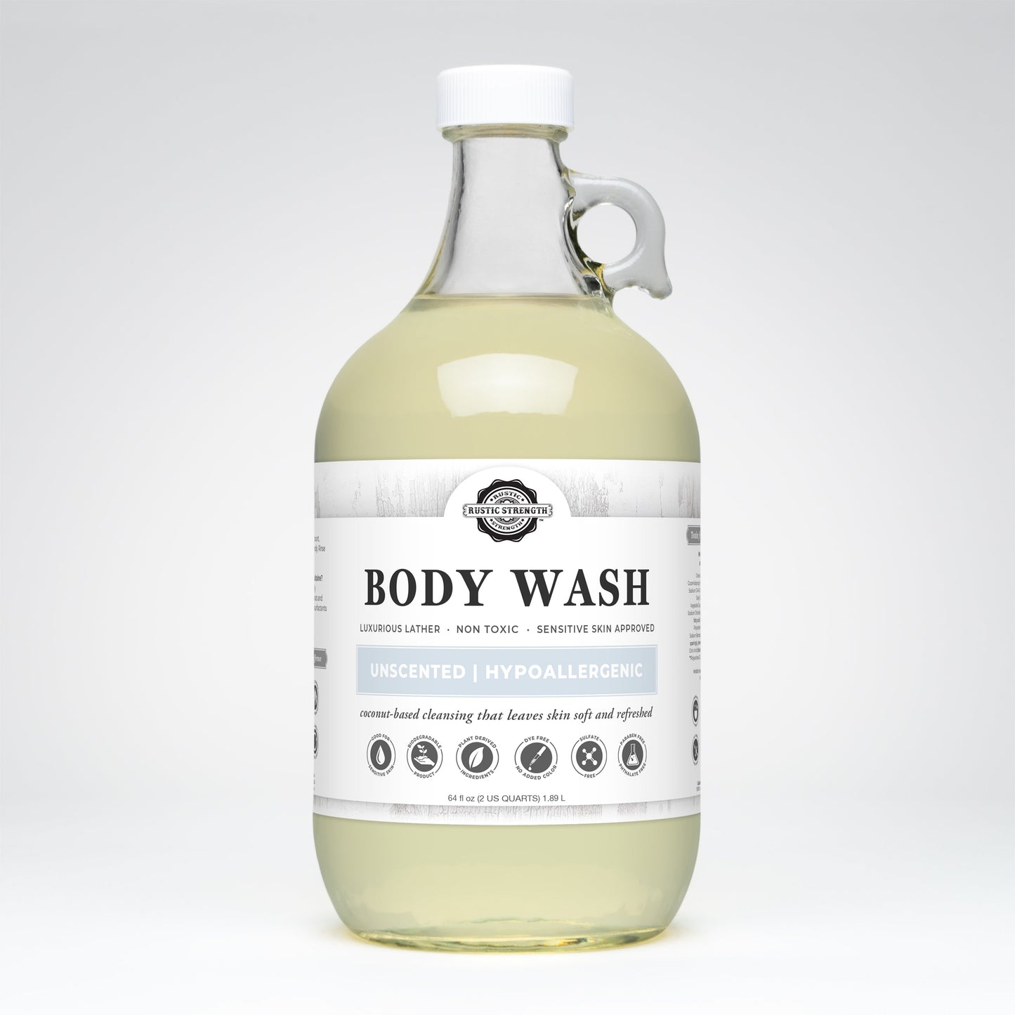 Moisturizing Body Wash | Unscented - Homeland Harvest