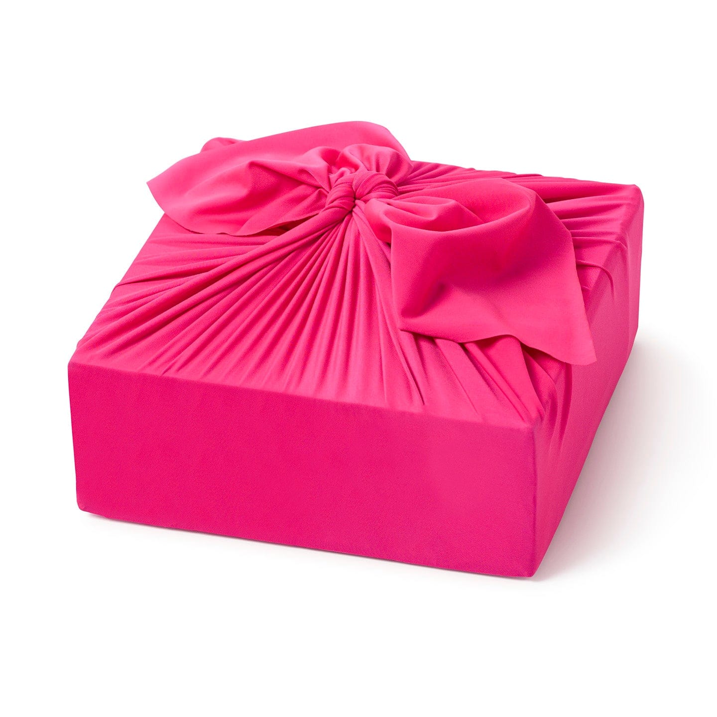 Large Reusable Cloth Furoshiki Gift Wrap | Hot Pink - Homeland Harvest
