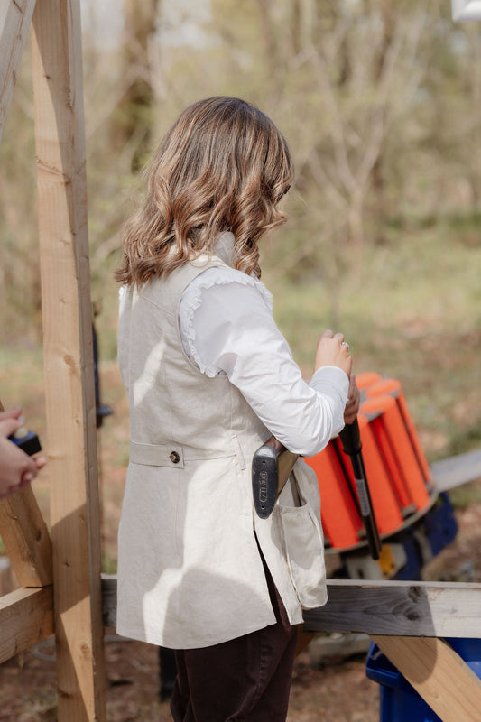 Greenbrier Linen Country to Clays Vest - Homeland Harvest