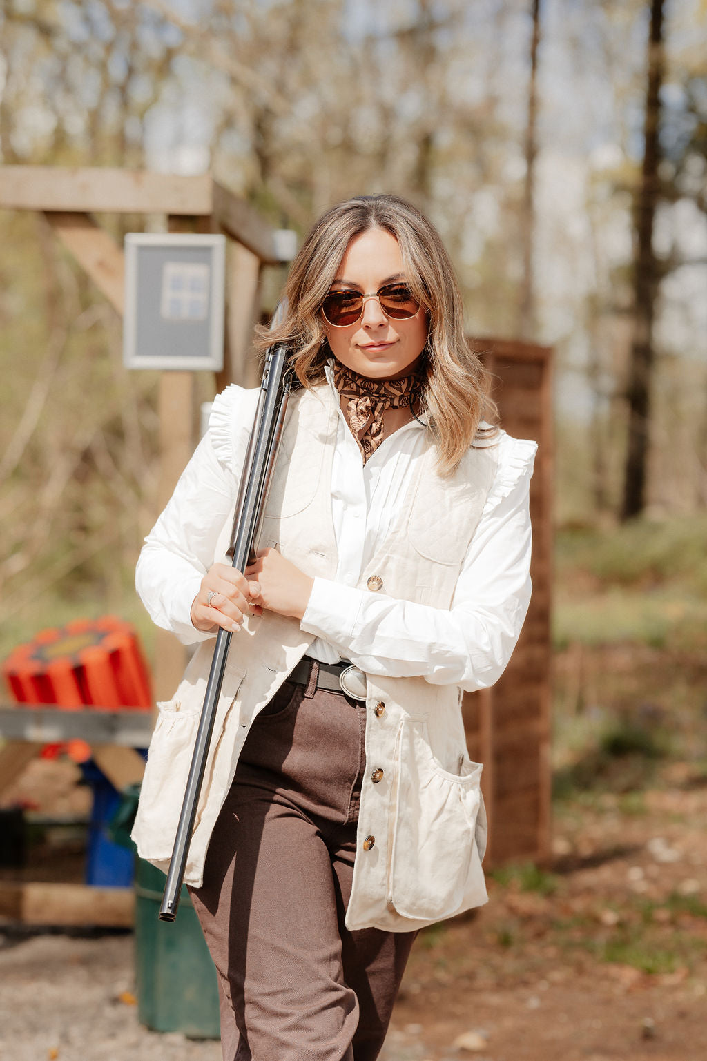 Greenbrier Linen Country to Clays Vest - Homeland Harvest