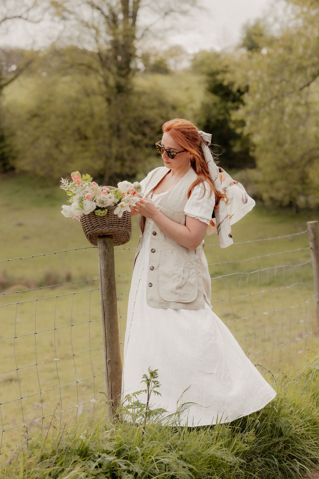 Greenbrier Linen Country to Clays Vest - Homeland Harvest