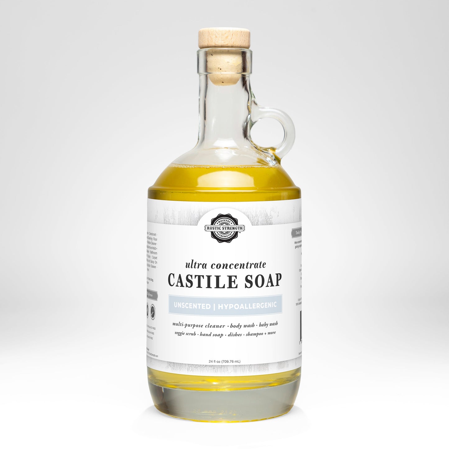 Castile Soap - Ultra Concentrate | Unscented - Homeland Harvest