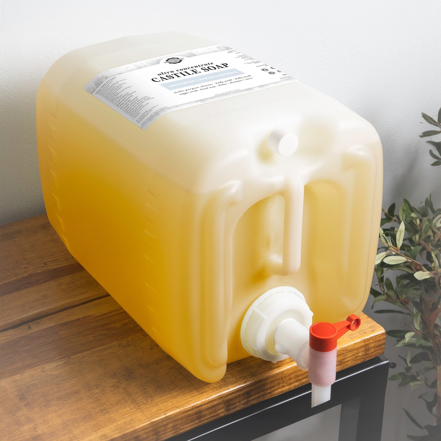 Castile Soap - Ultra Concentrate | Unscented - Homeland Harvest