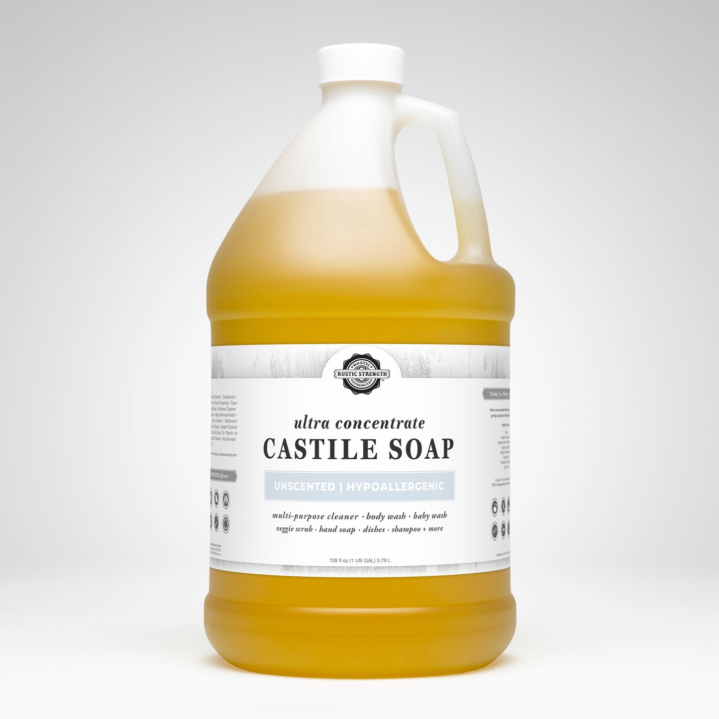 Castile Soap - Ultra Concentrate | Unscented - Homeland Harvest