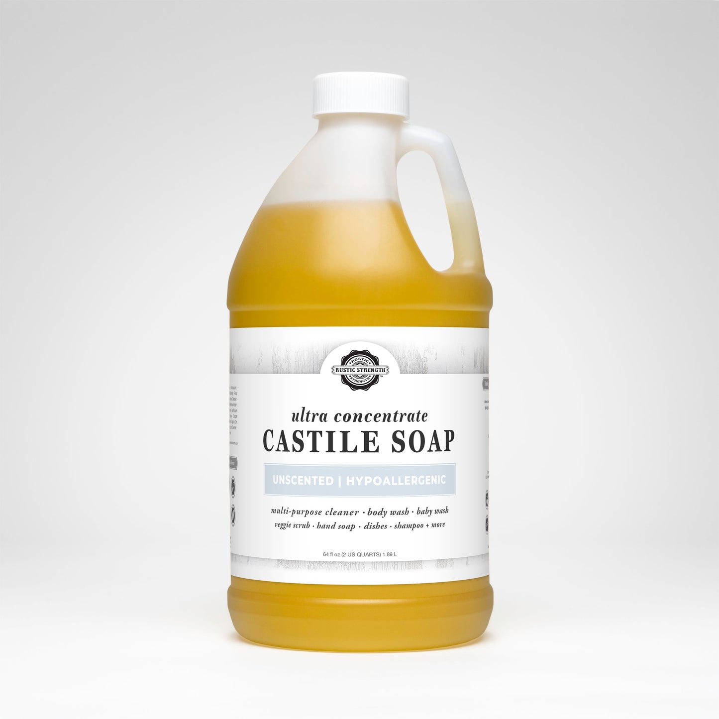 Castile Soap - Ultra Concentrate | Unscented - Homeland Harvest
