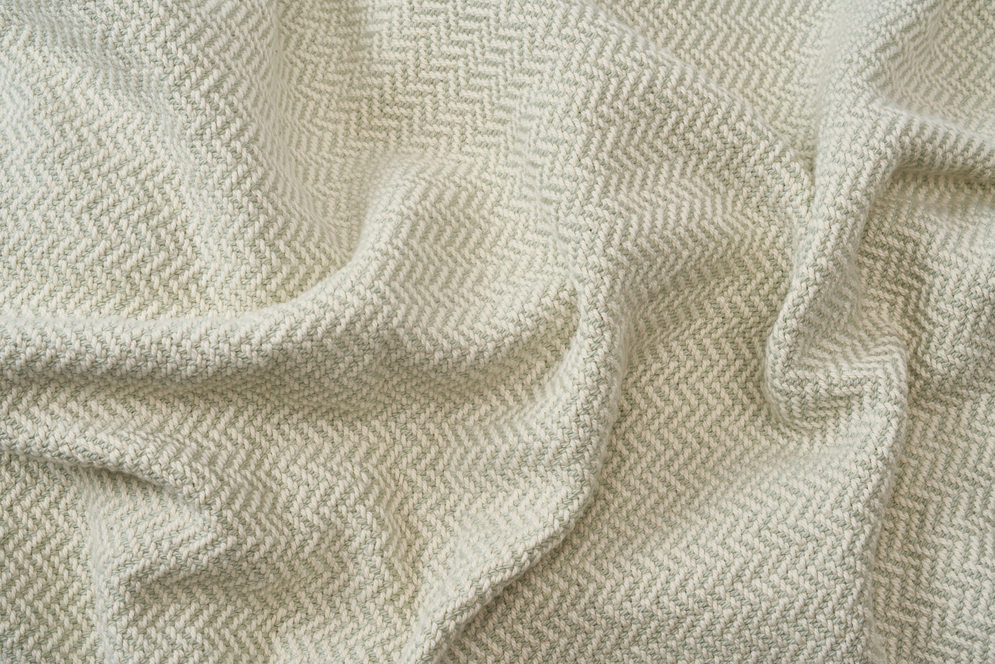Herringbone Weave Cotton Blanket - Homeland Harvest