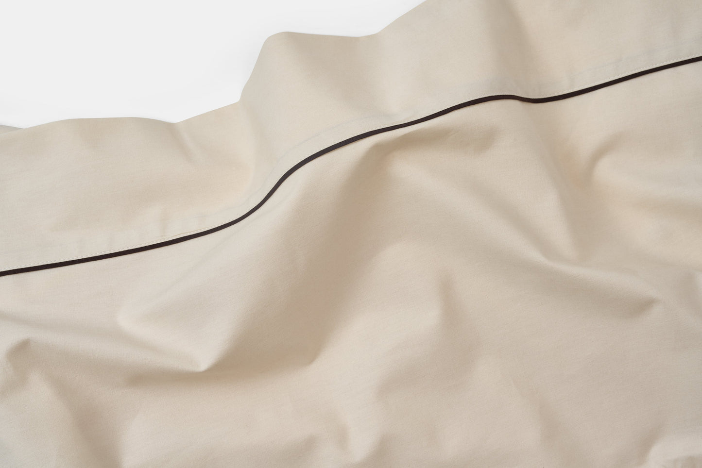 Cotton Piping Design Bed Sheet Set - Homeland Harvest