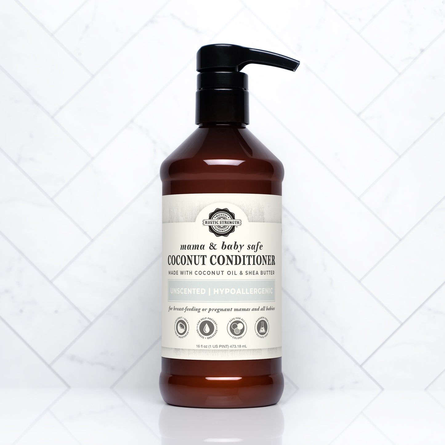 Coconut Conditioner | Mama + Baby Safe - Homeland Harvest