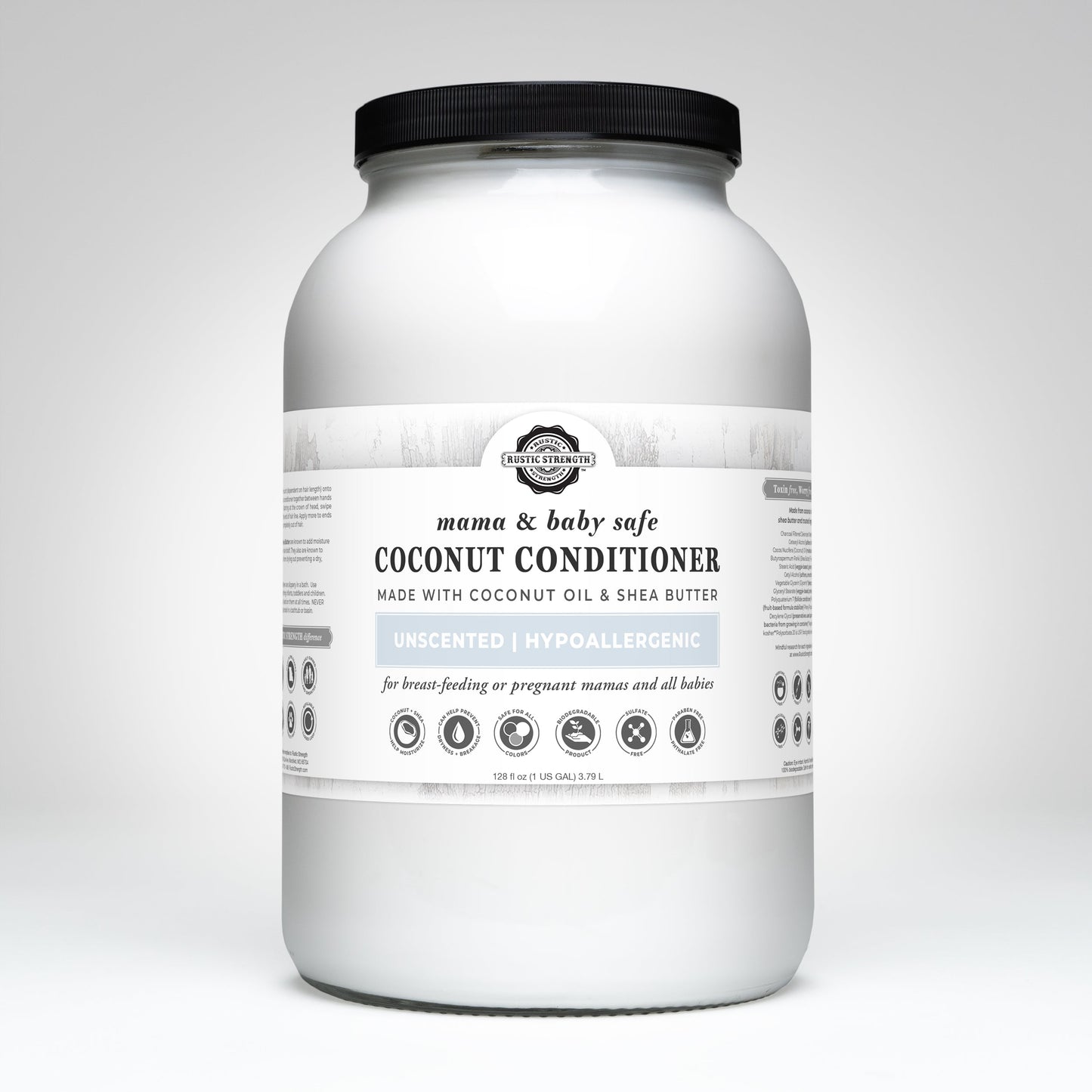 Coconut Conditioner | Mama + Baby Safe - Homeland Harvest