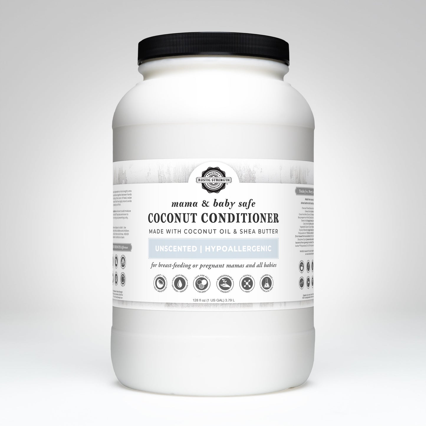 Coconut Conditioner | Mama + Baby Safe - Homeland Harvest