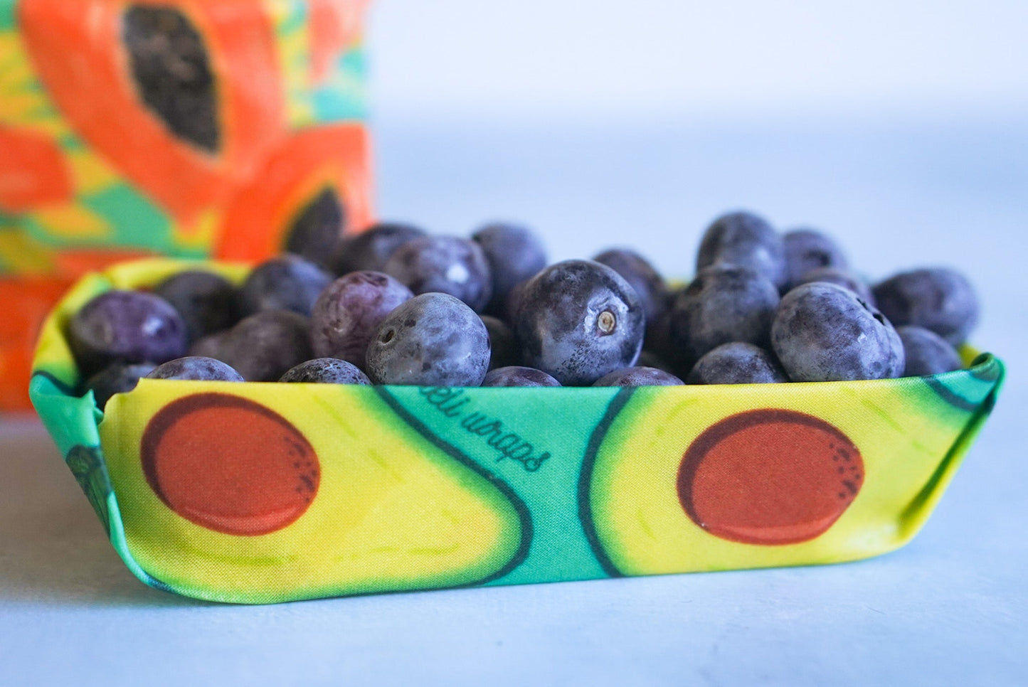 Beeswax Wrap Bulk Roll - Avocado Print - Homeland Harvest