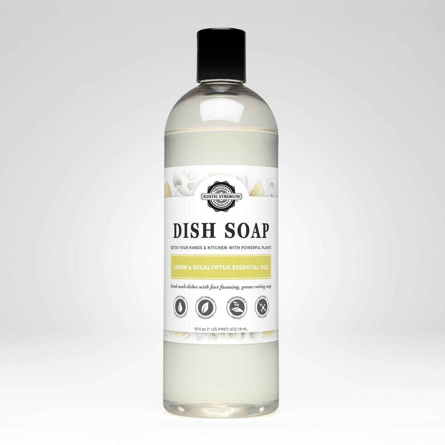 Dish Soap | Lemon & Eucalyptus - Homeland Harvest