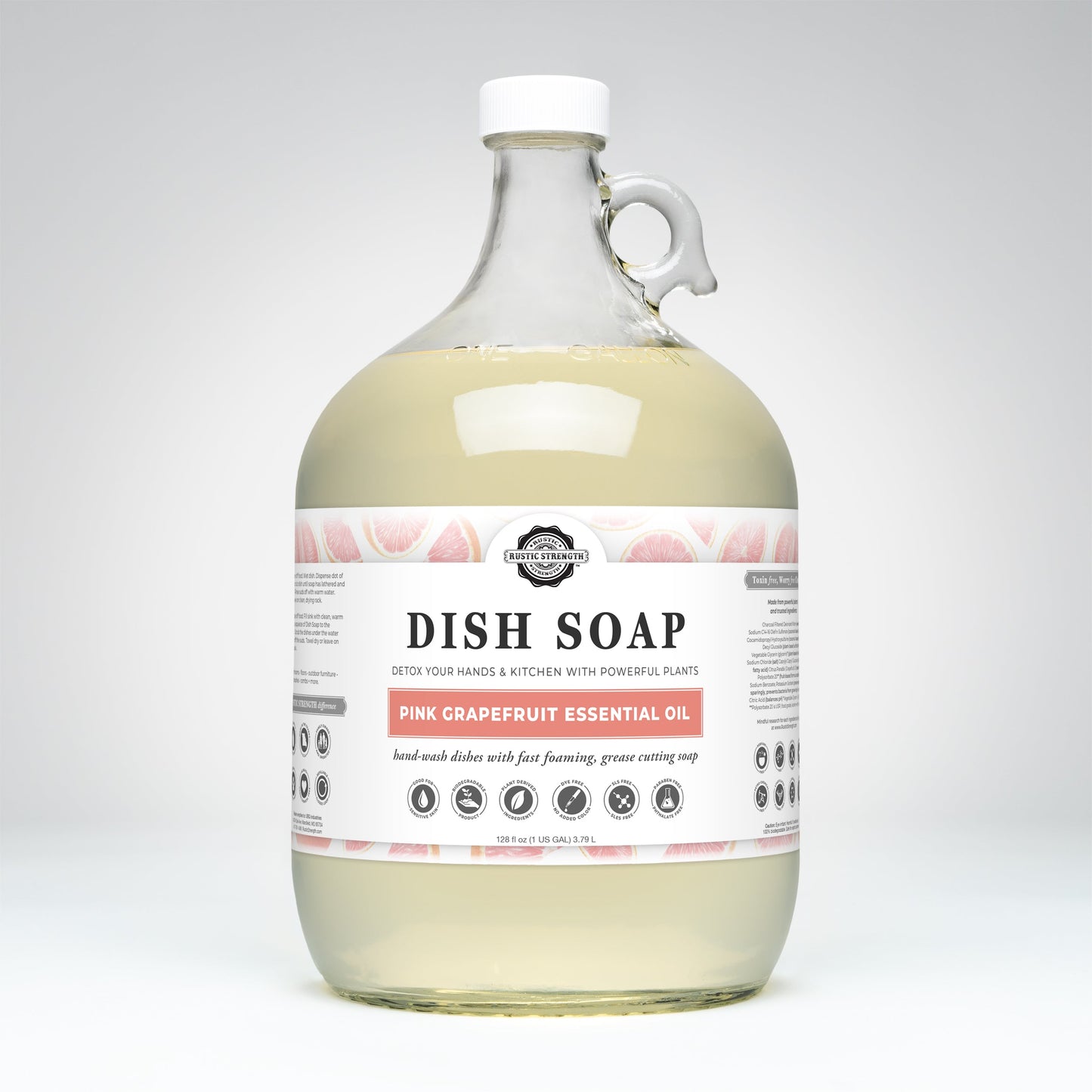 Dish Soap | Pink Grapefruit - Homeland Harvest