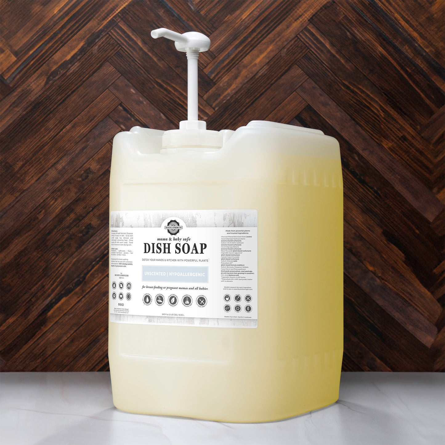 Dish Soap | Mama + Baby Safe - Homeland Harvest