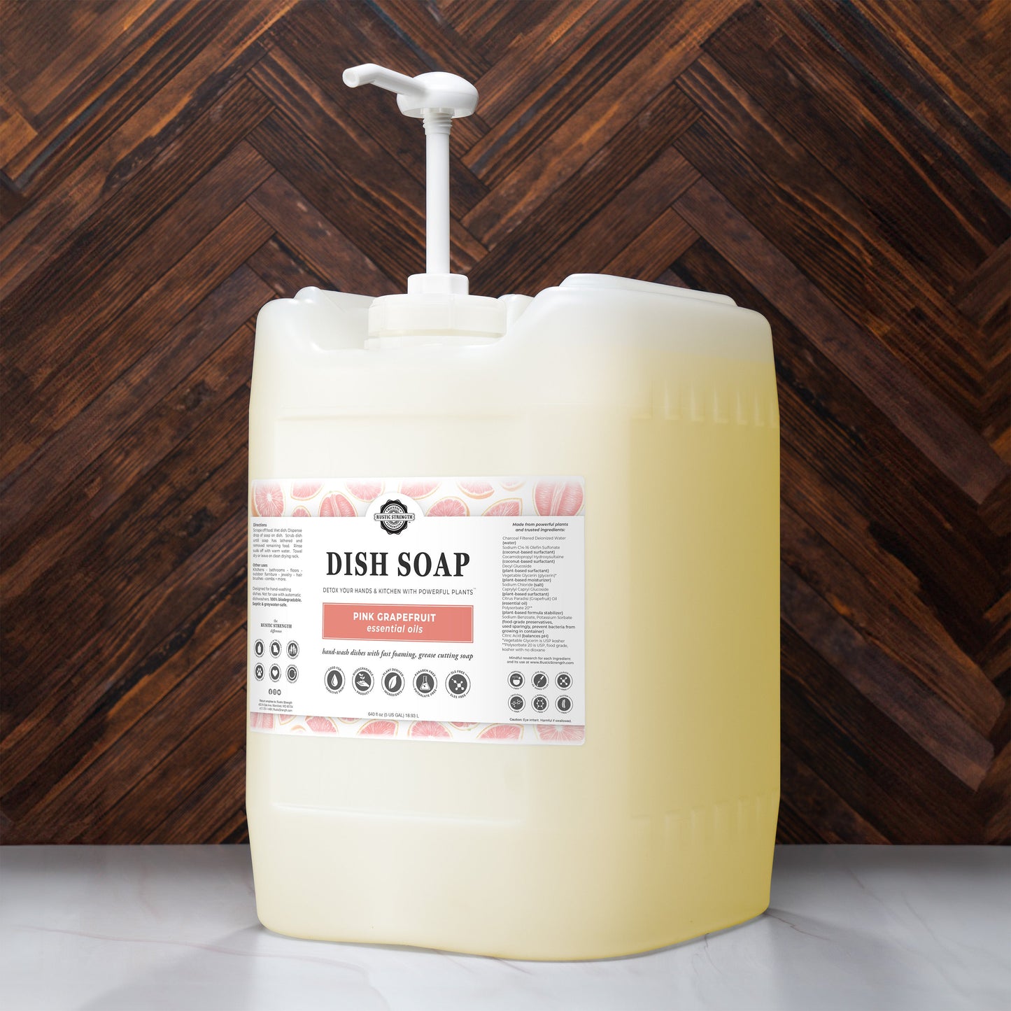 Dish Soap | Pink Grapefruit - Homeland Harvest