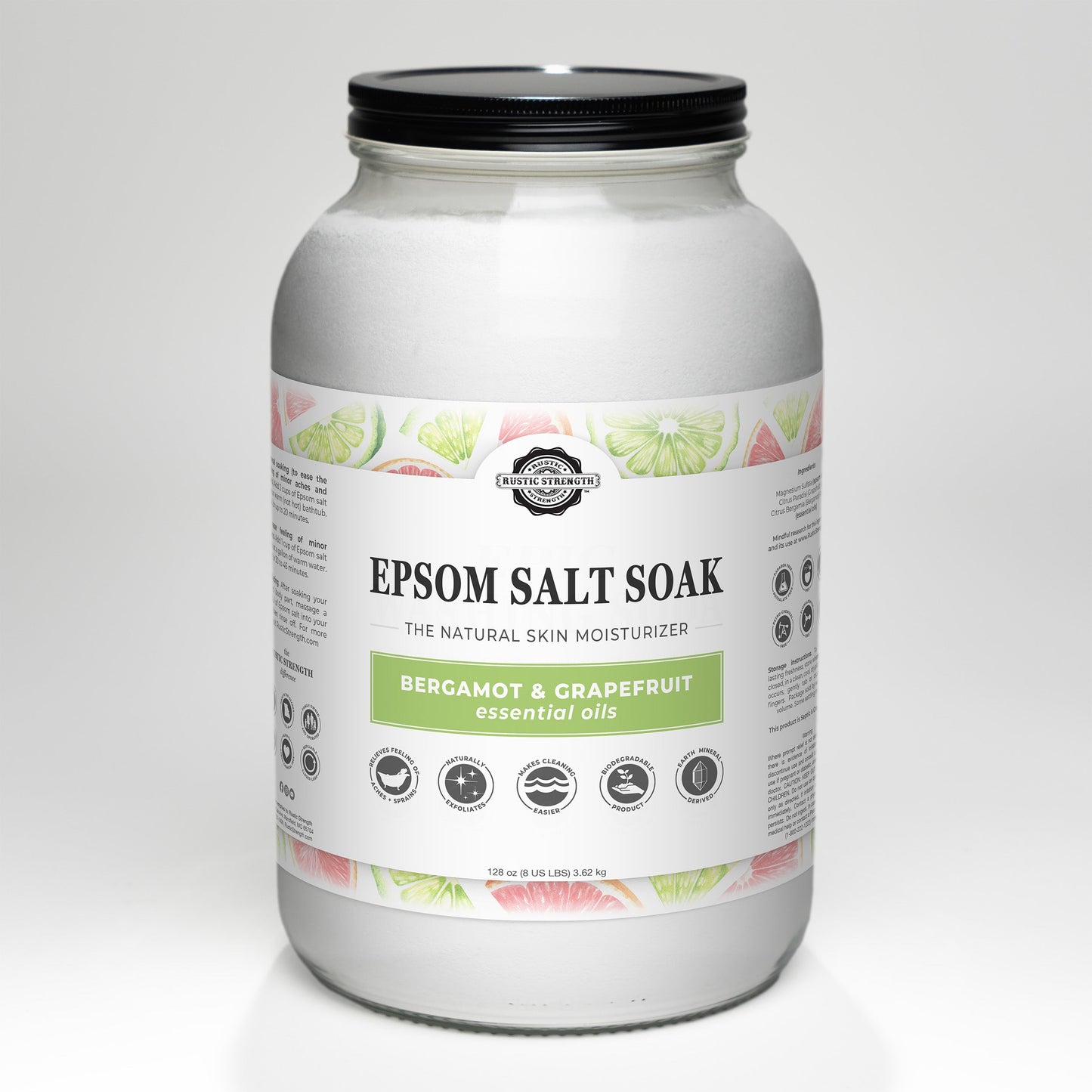 Epsom Salt Soak | Bergamot & Grapefruit - Homeland Harvest