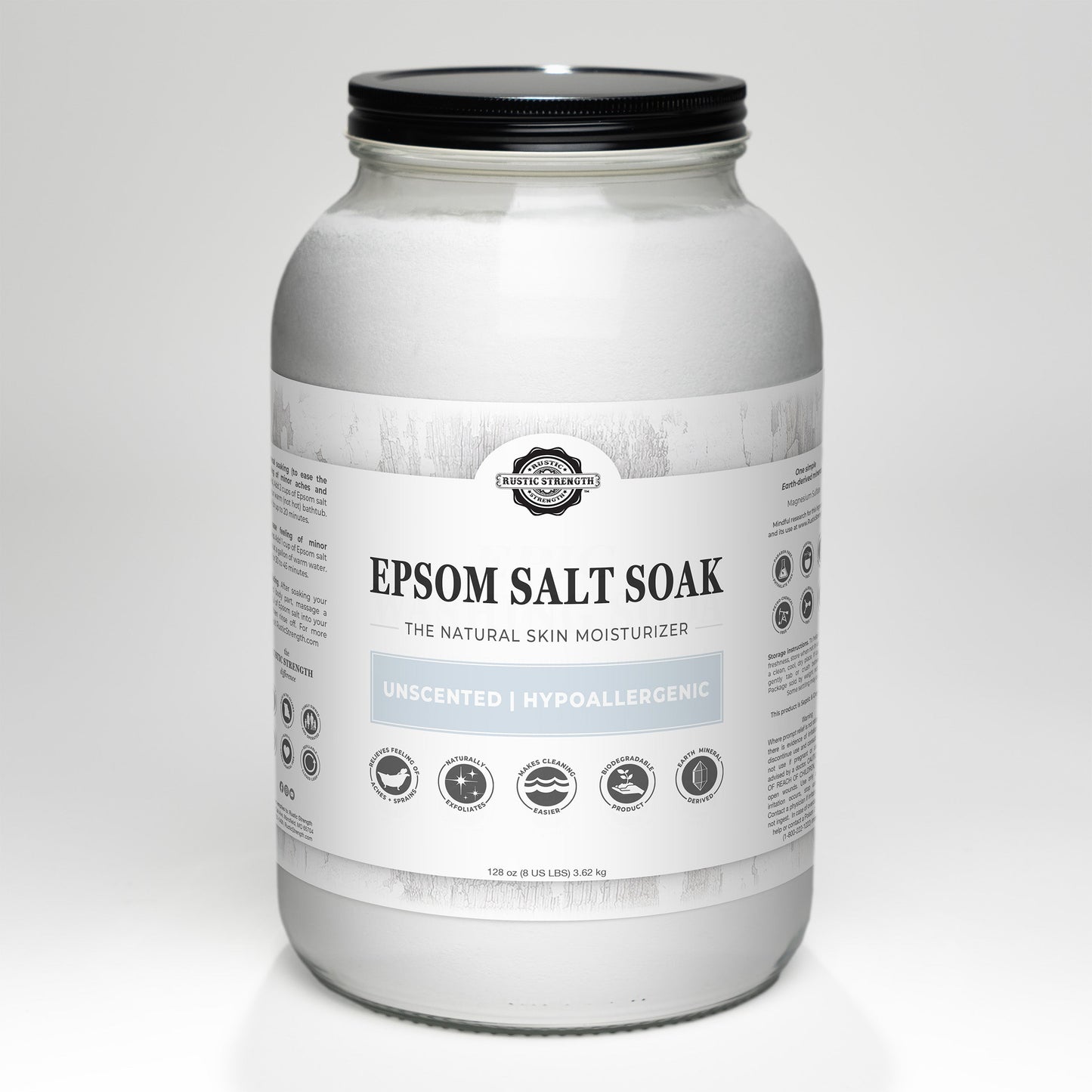 Epsom Salt Soak | Unscented - Homeland Harvest