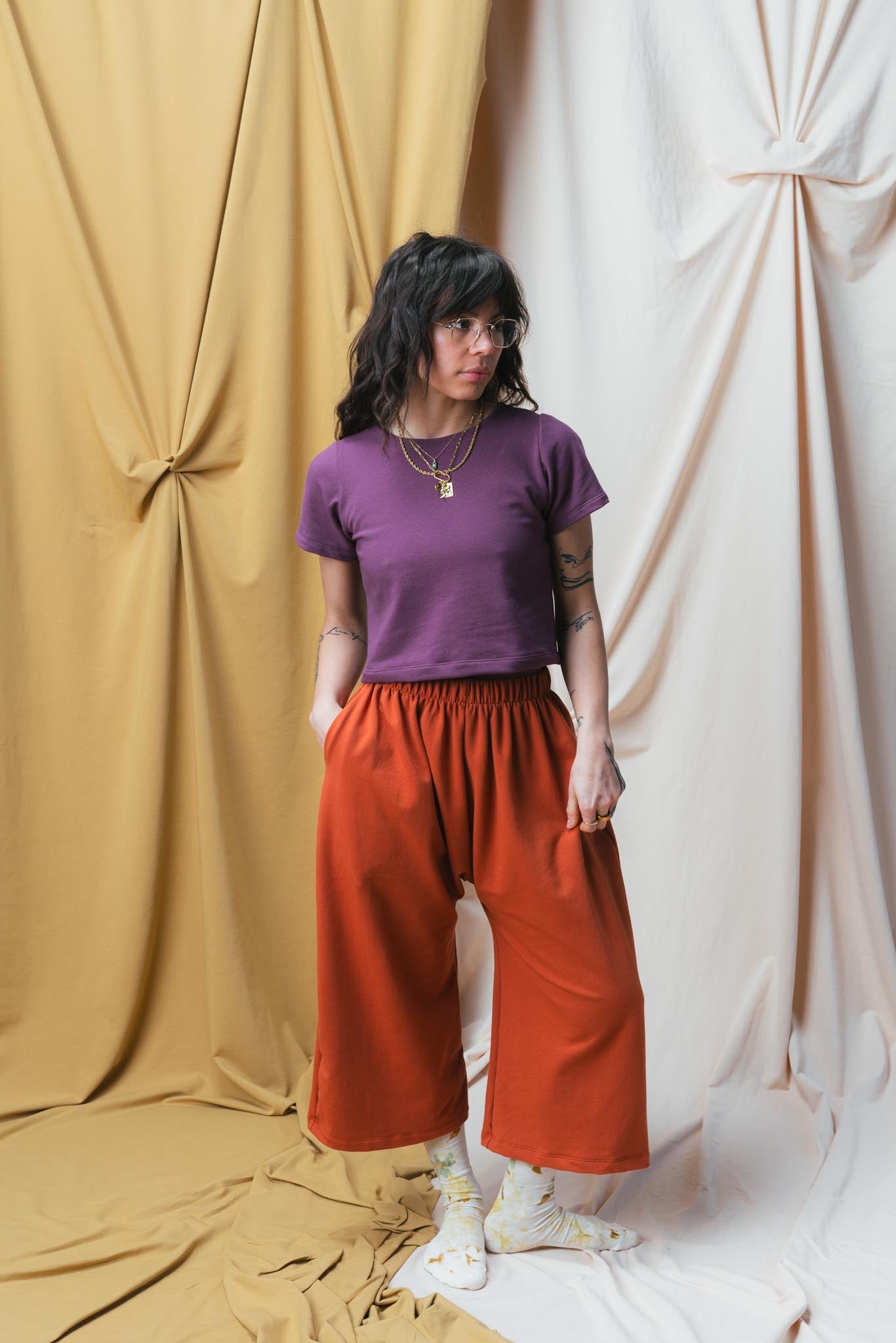 Zinat Pant (Updated) in Persimmon