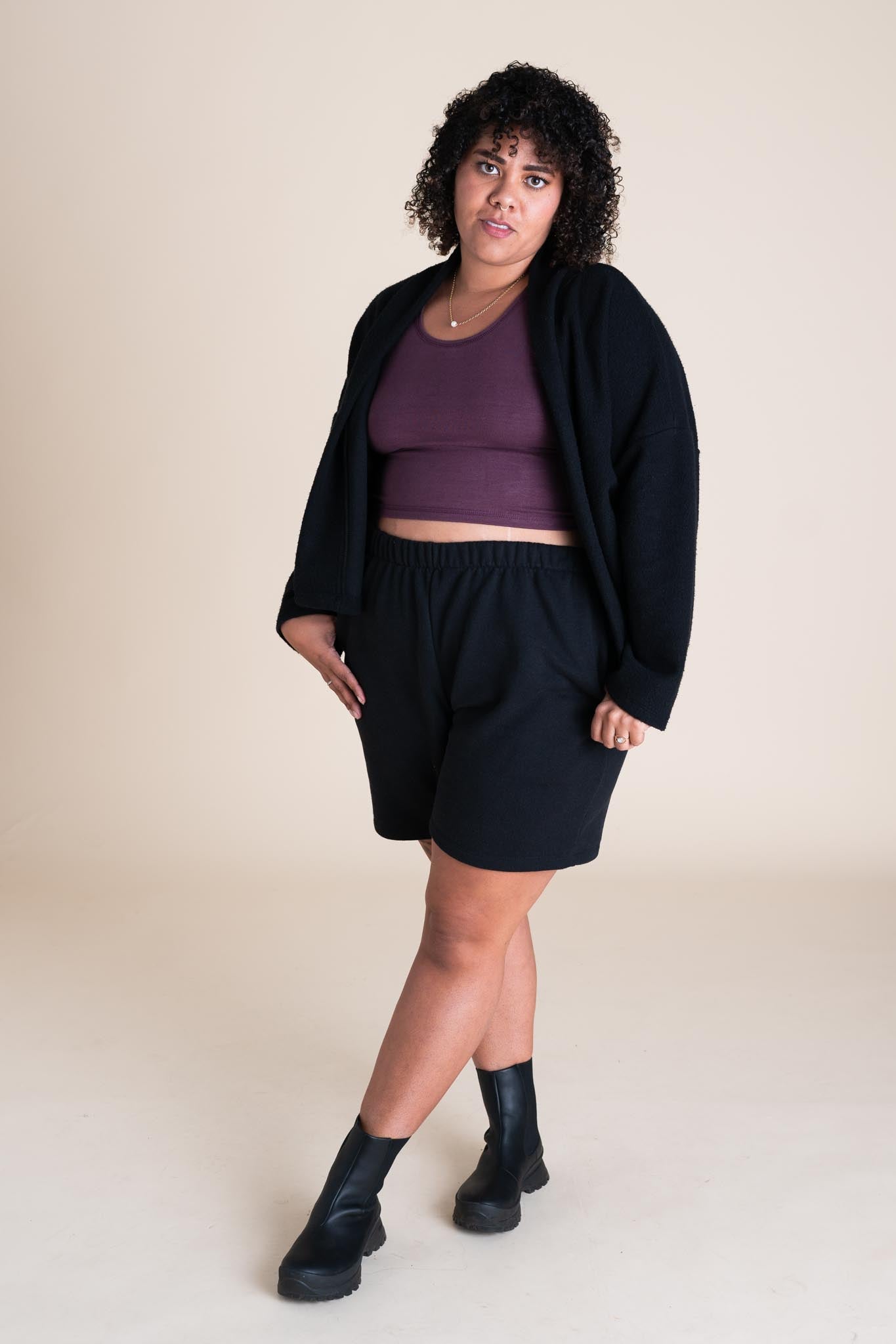 Drifter Cardigan (Updated) in Black