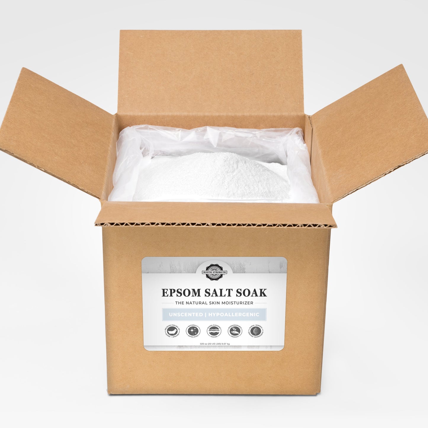 Epsom Salt Soak | Unscented - Homeland Harvest
