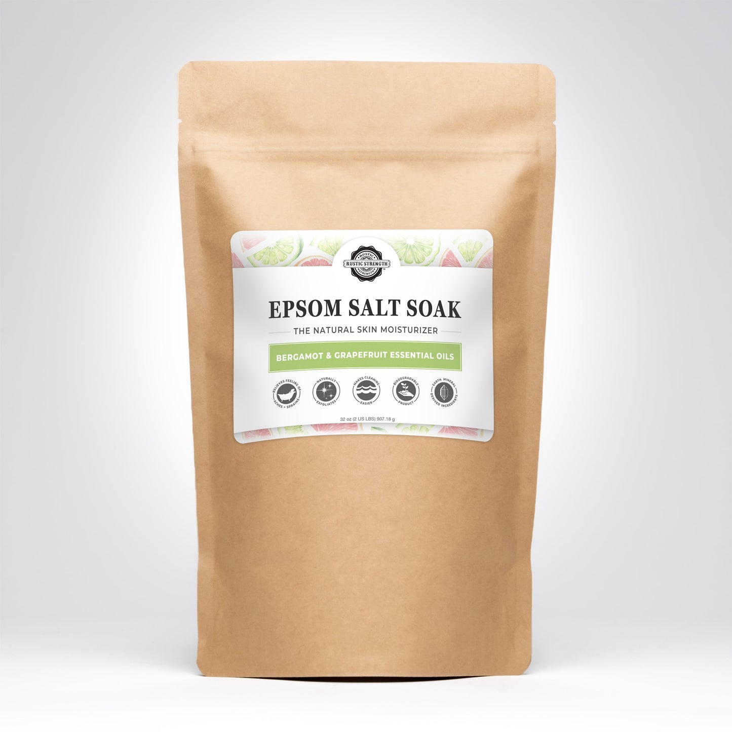 Epsom Salt Soak | Bergamot & Grapefruit - Homeland Harvest