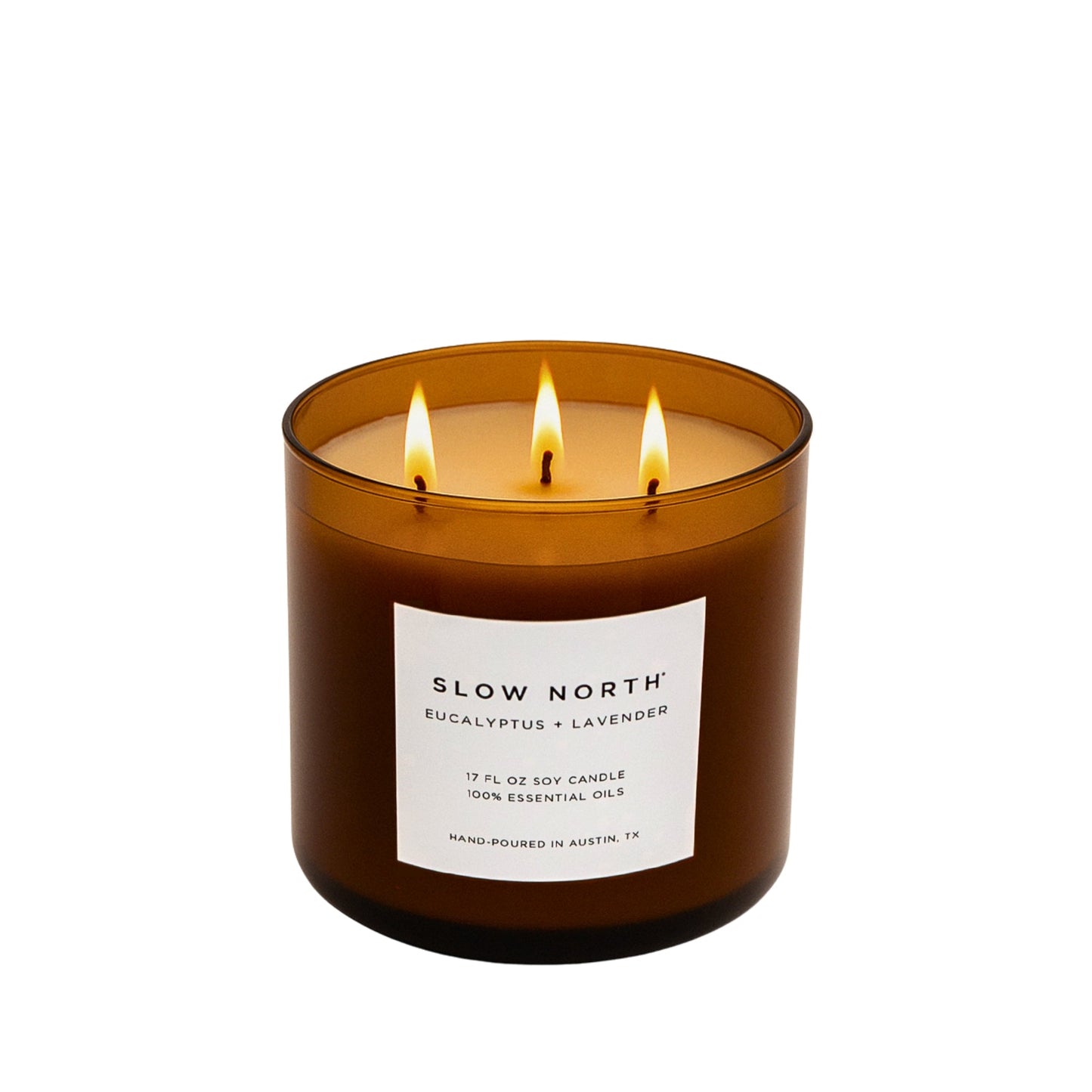 Eucalyptus + Lavender - Signature 3-Wick Candle - Homeland Harvest