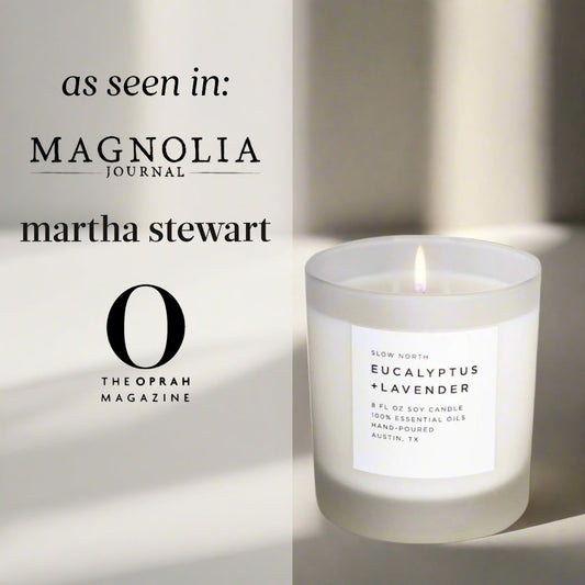 Eucalyptus + Lavender - Signature Candle - Homeland Harvest