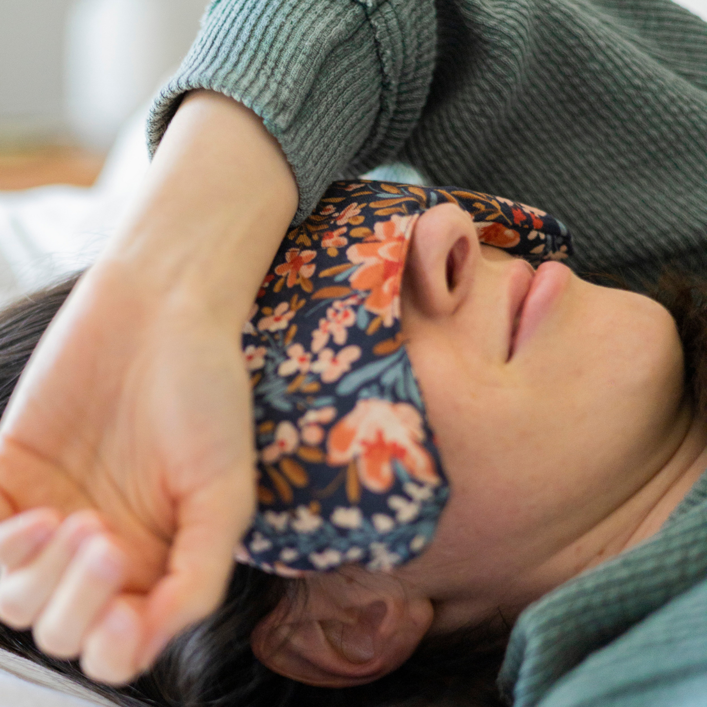 Eye Mask + Neck Wrap Bundle - Pom Blossom - Homeland Harvest