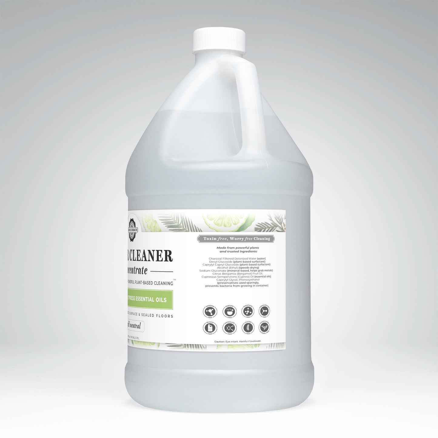 Floor Cleaner Concentrate | Bergamot & Cypress - Homeland Harvest