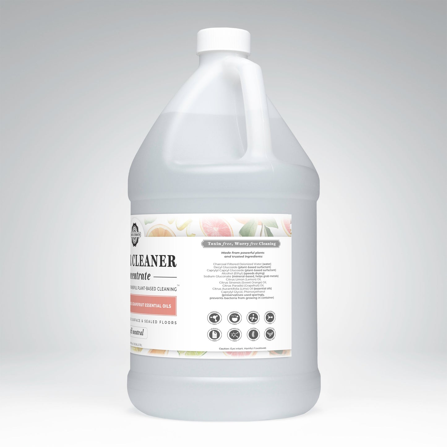 Floor Cleaner Concentrate | Lemon, Lime, Orange & Grapefruit - Homeland Harvest