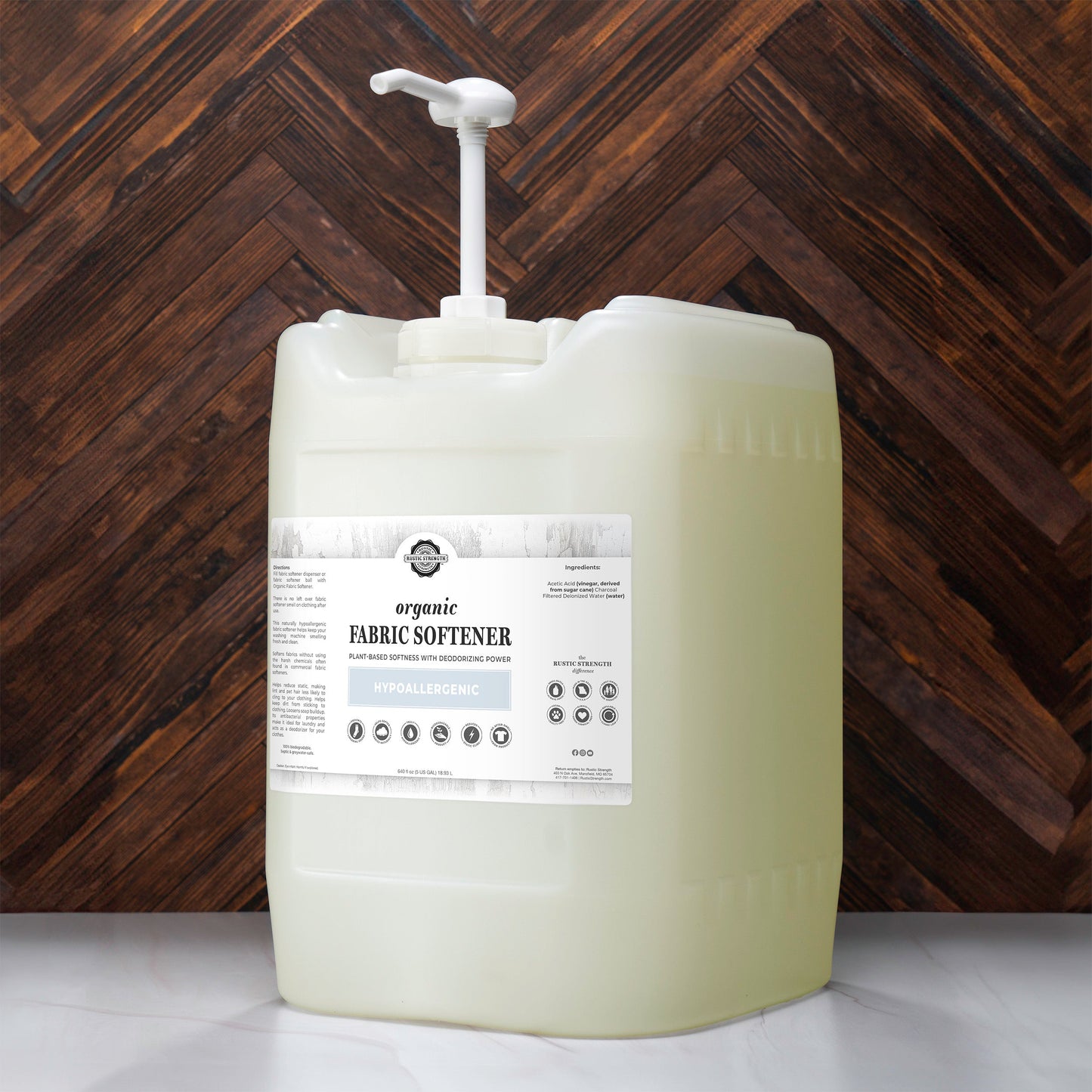 Organic Fabric Softener - Homeland Harvest