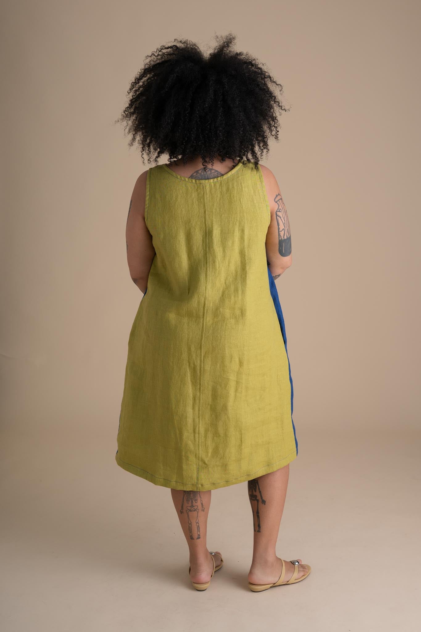 Tank Dress in Sand Dollar