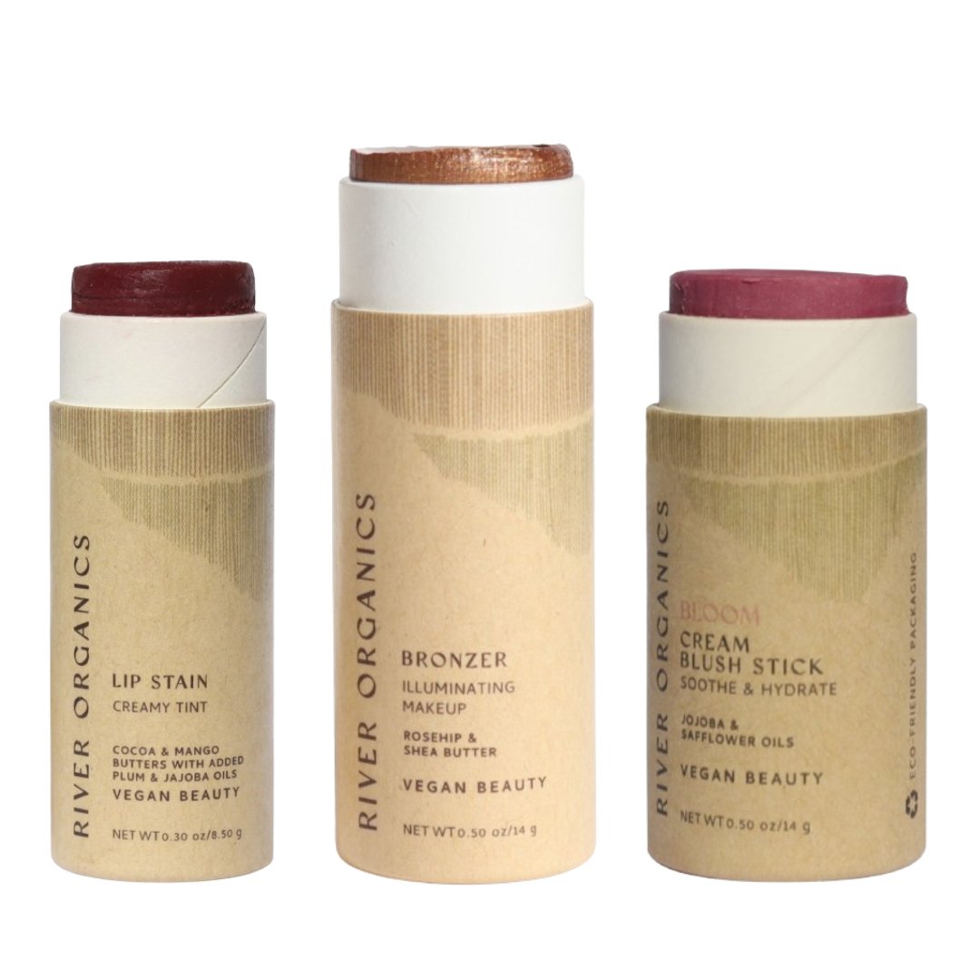 Lip + Highlighter + Blush Set - Homeland Harvest