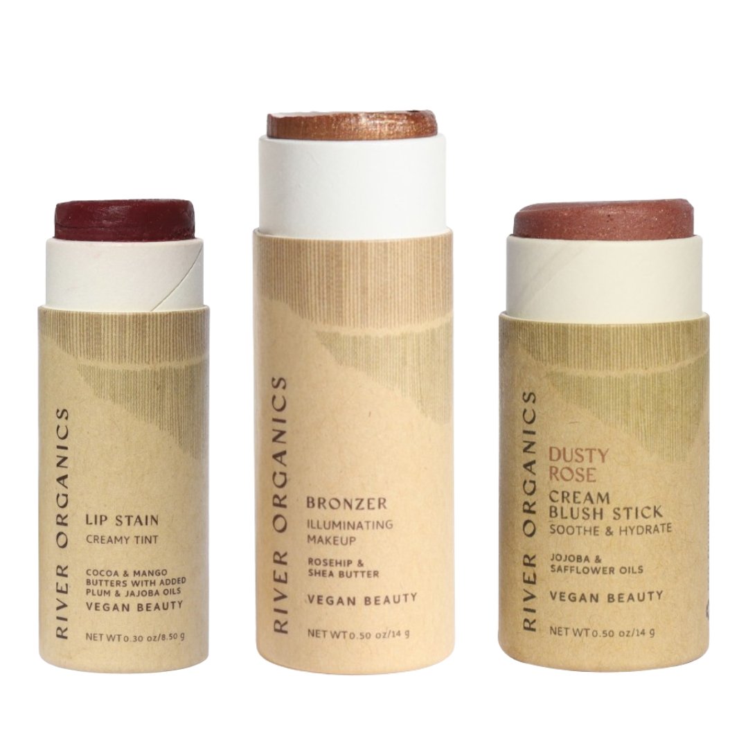 Lip + Highlighter + Blush Set - Homeland Harvest