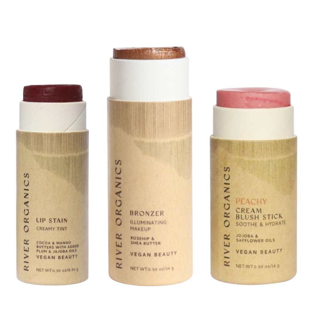 Lip + Highlighter + Blush Set - Homeland Harvest