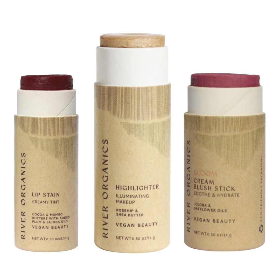 Lip + Highlighter + Blush Set - Homeland Harvest