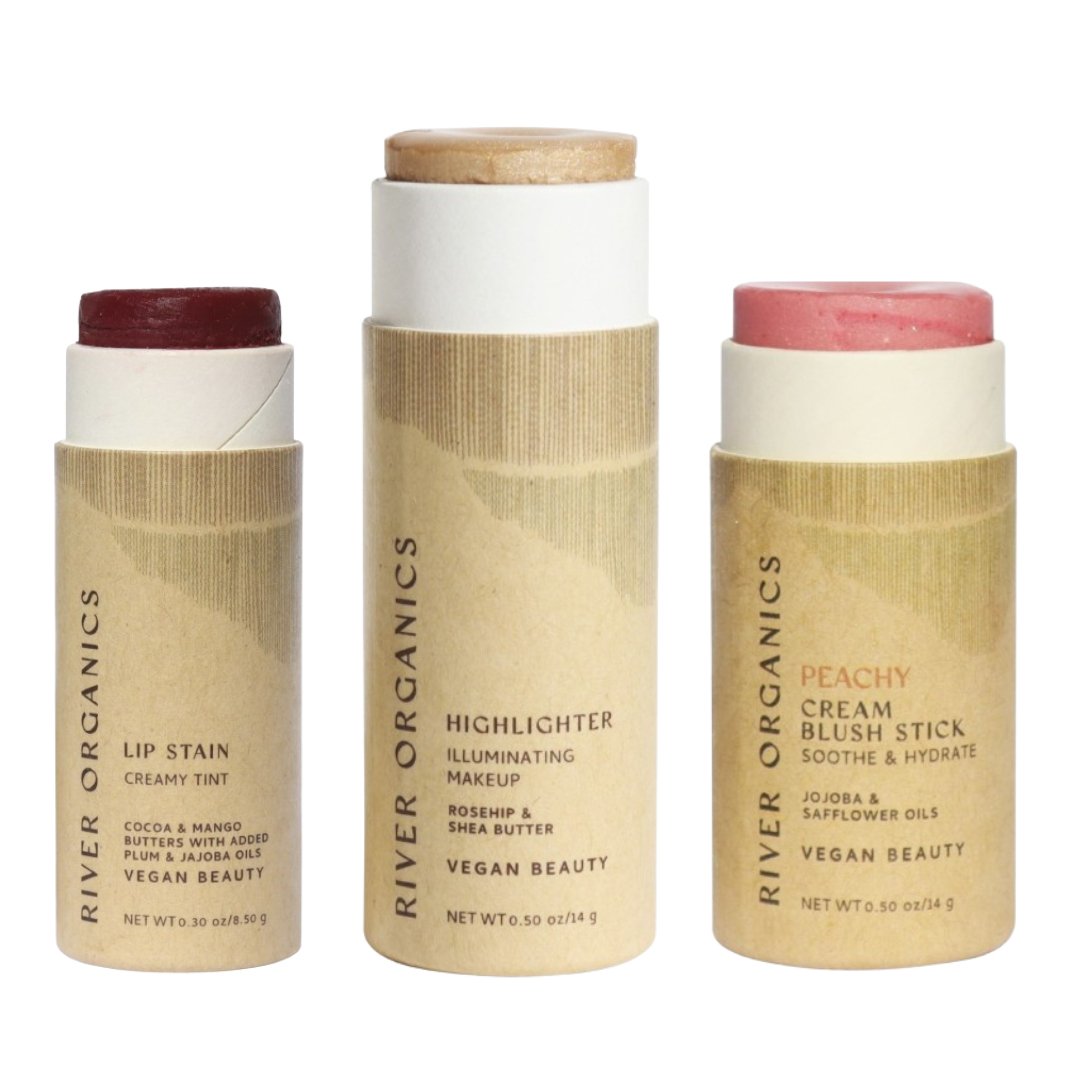 Lip + Highlighter + Blush Set - Homeland Harvest
