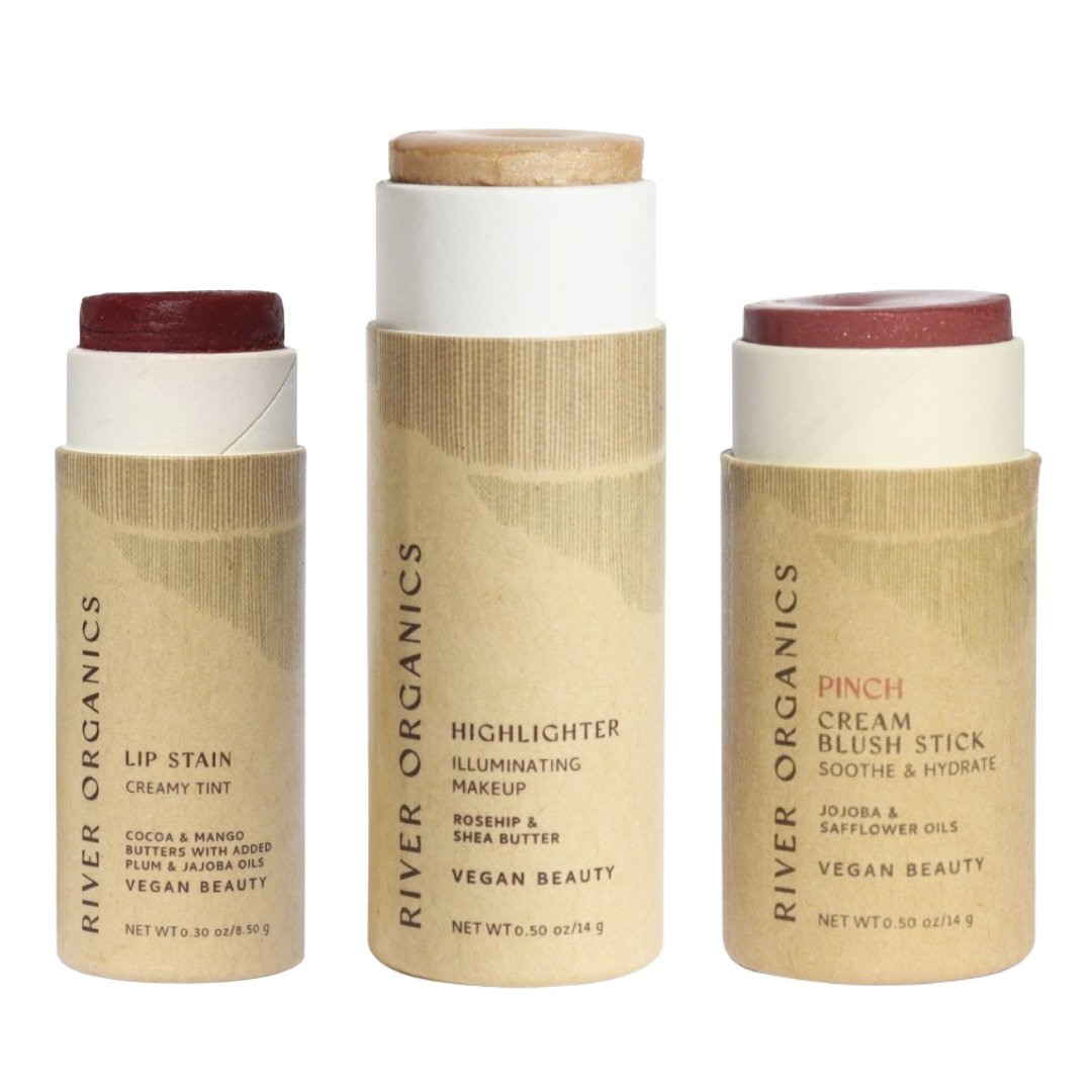 Lip + Highlighter + Blush Set - Homeland Harvest