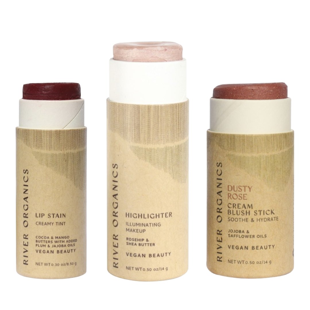 Lip + Highlighter + Blush Set - Homeland Harvest
