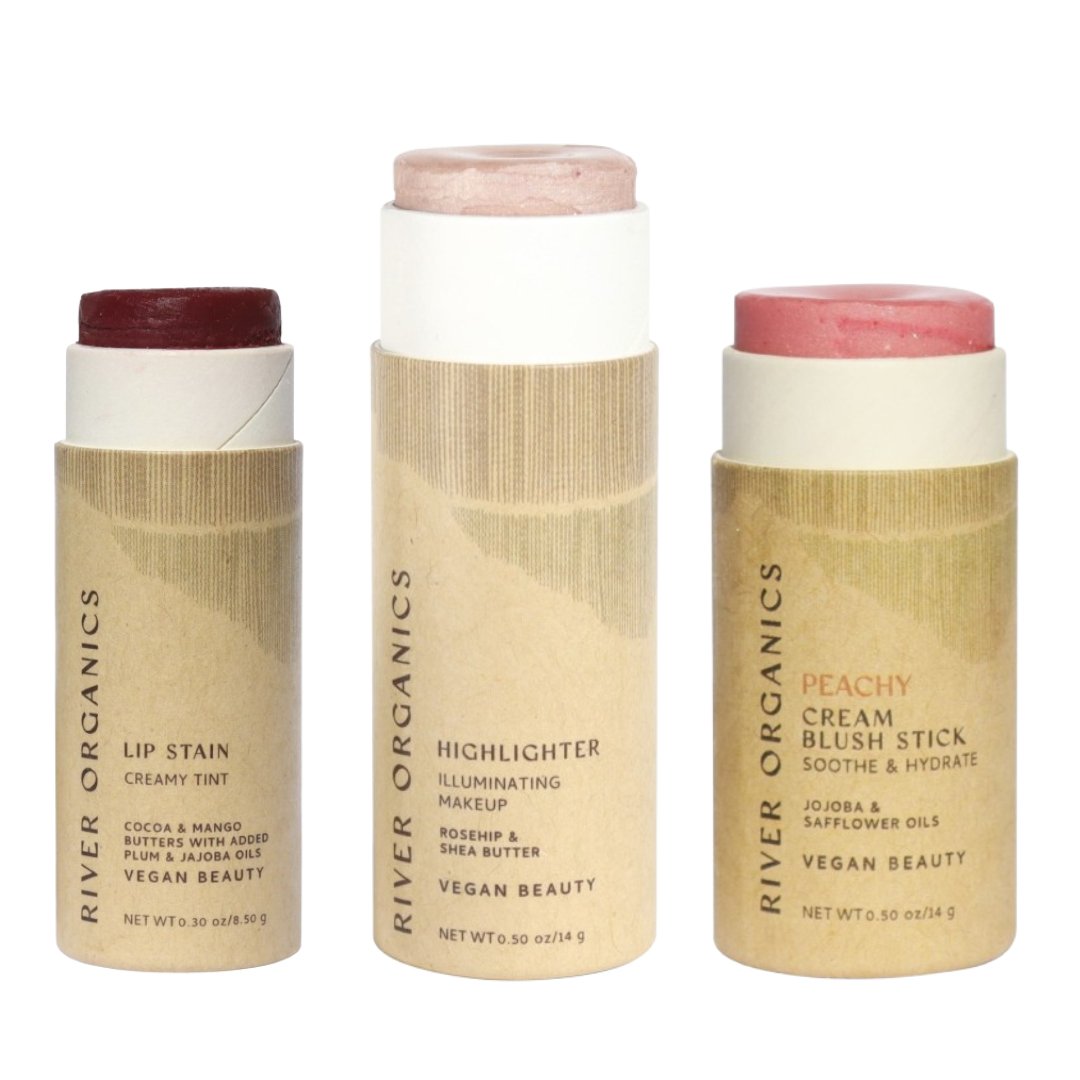 Lip + Highlighter + Blush Set - Homeland Harvest