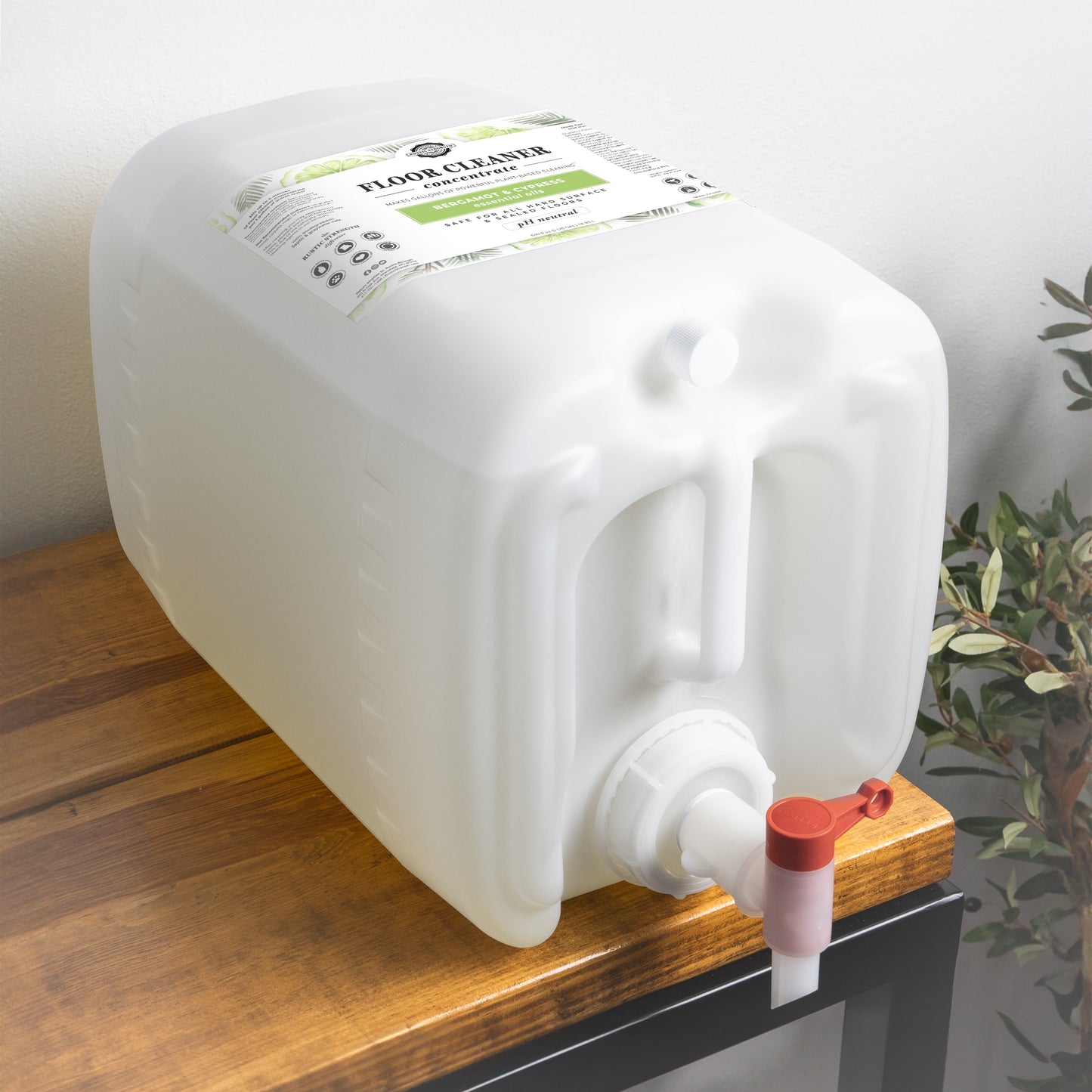 Floor Cleaner Concentrate | Bergamot & Cypress - Homeland Harvest