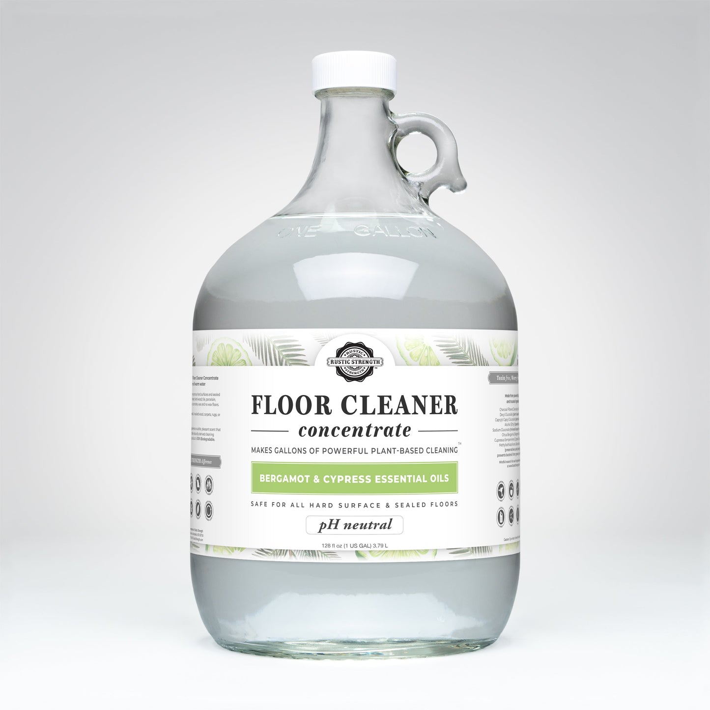 Floor Cleaner Concentrate | Bergamot & Cypress - Homeland Harvest