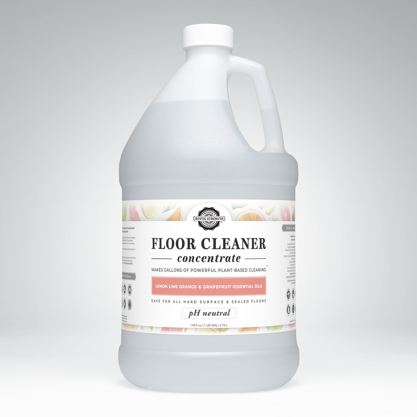 Floor Cleaner Concentrate | Lemon, Lime, Orange & Grapefruit - Homeland Harvest