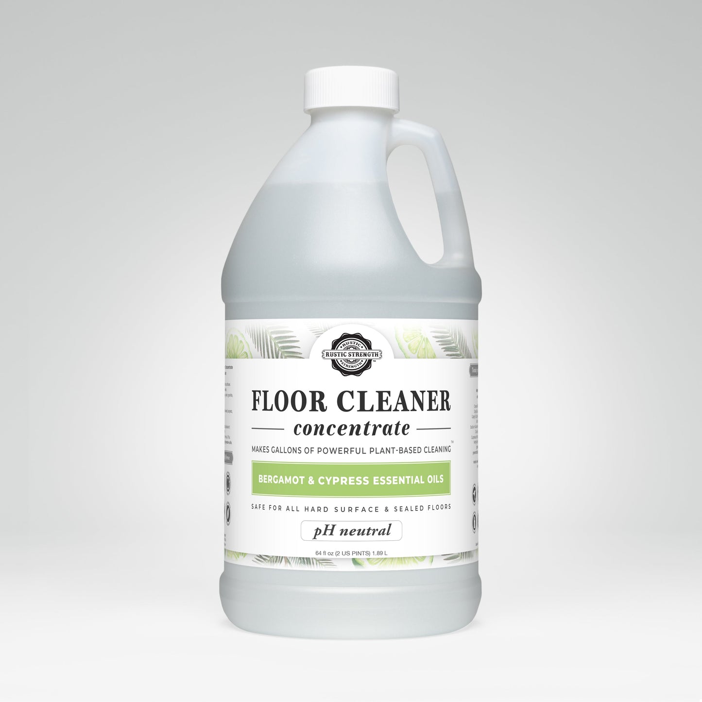 Floor Cleaner Concentrate | Bergamot & Cypress - Homeland Harvest