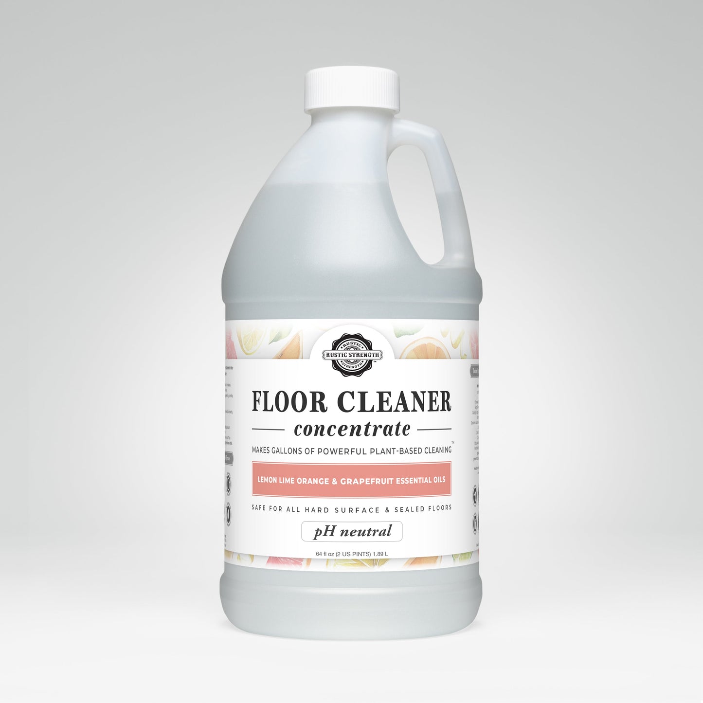 Floor Cleaner Concentrate | Lemon, Lime, Orange & Grapefruit - Homeland Harvest