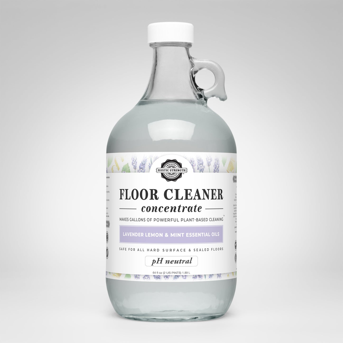 Floor Cleaner Concentrate | Lavender, Lemon & Mint - Homeland Harvest