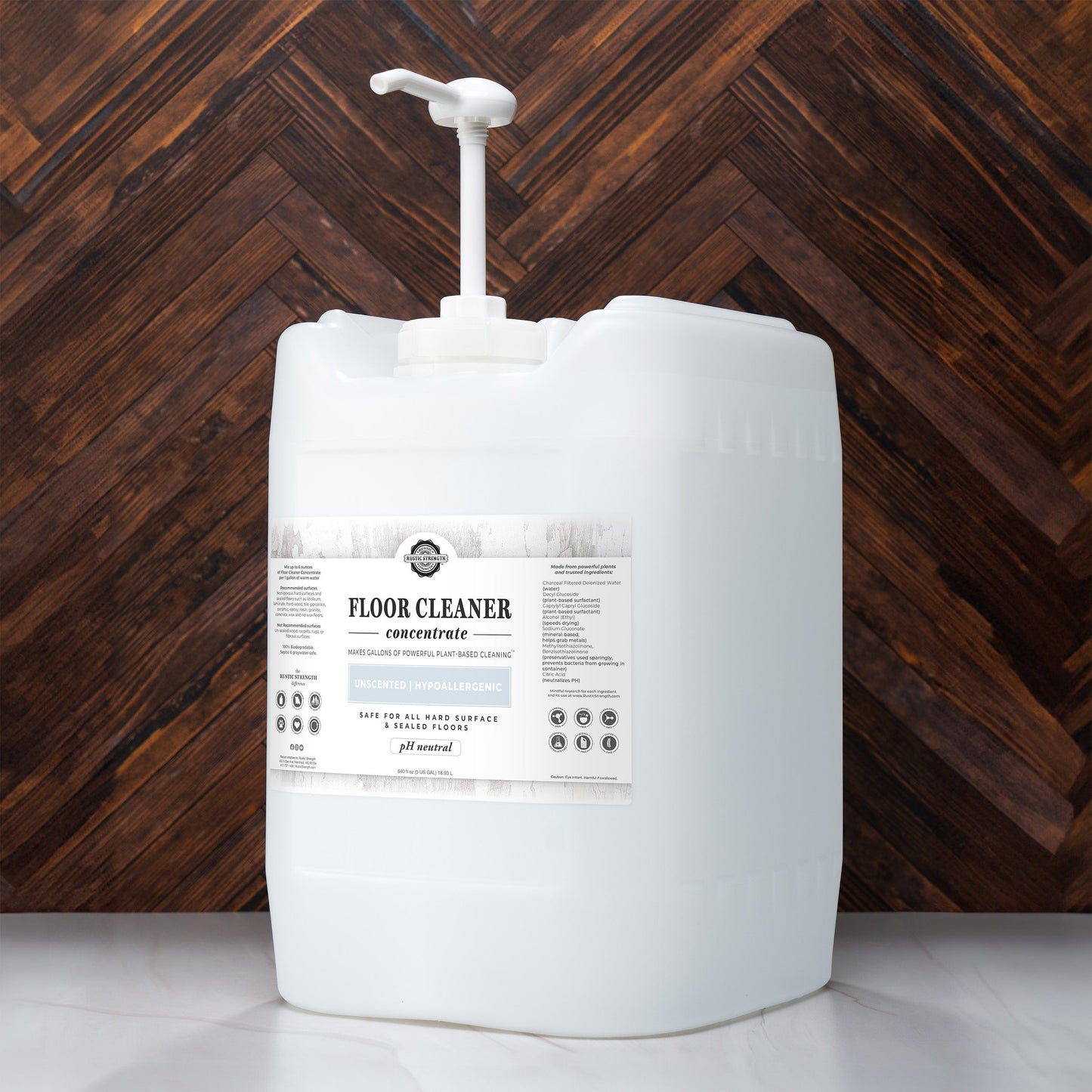 Floor Cleaner Concentrate | Unscented - Homeland Harvest