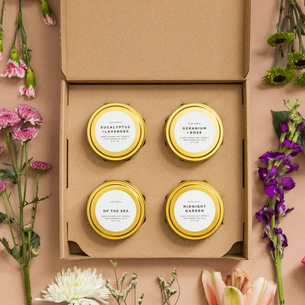 Floral Collection - 4 Pack - Homeland Harvest