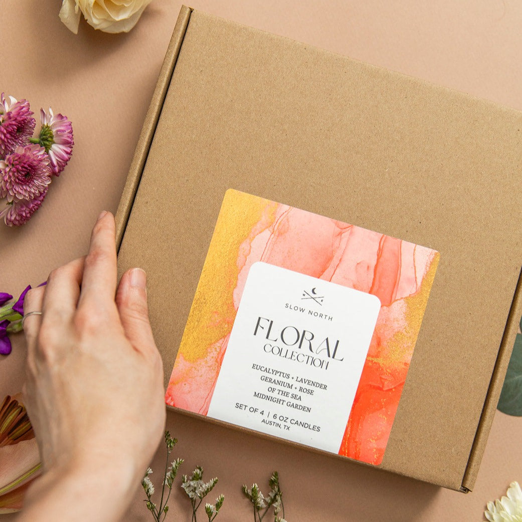 Floral Collection - 4 Pack - Homeland Harvest