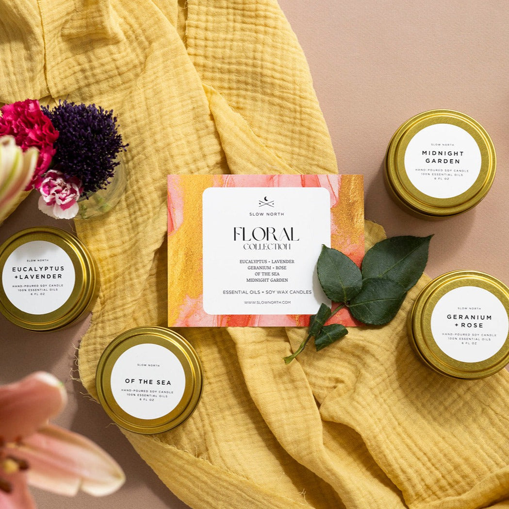 Floral Collection - 4 Pack - Homeland Harvest